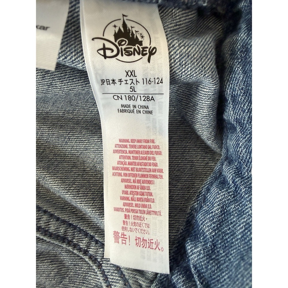 Disney Store Toy Story 25th Anniversary Denim Embroidered Trucker Jacket Sz XXL - Picture 13 of 16